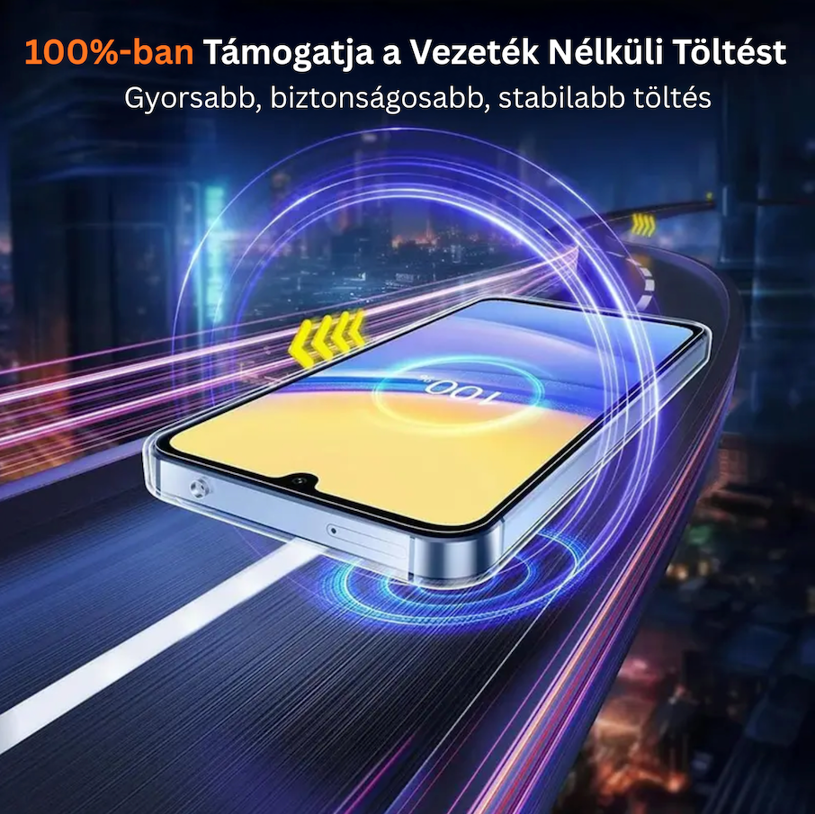Ultra vékony, átlátszó tok Samsung modellekhez – kameravédelemmel