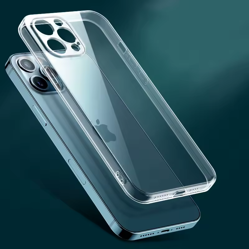 Ultra Vékony Átlátszó Tok iPhone modellekhez – rugalmas szilikon hátlap