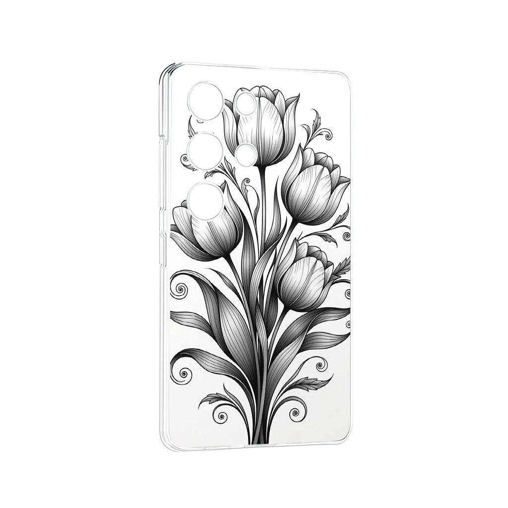 🌷 Monokróm Tulipánok