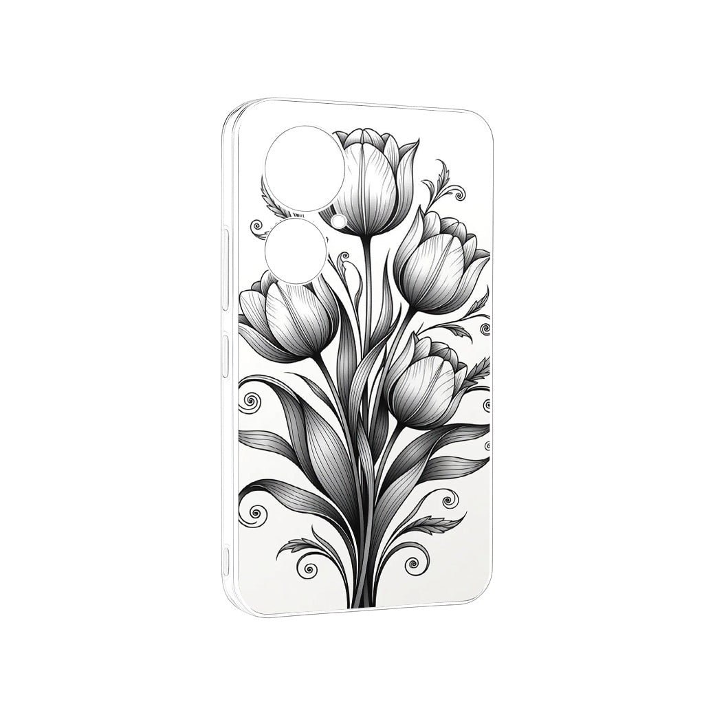 🌷 Monokróm Tulipánok