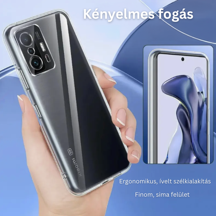 Kristálytiszta, ultravékony védelem Xiaomi telefonodra